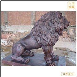 鑄銅關(guān)公 大號銅獅子鑄造廠家