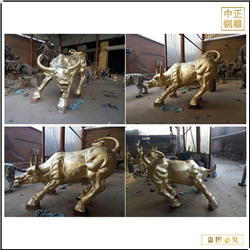 鑄銅關(guān)公 華爾街銅牛雕塑鑄造