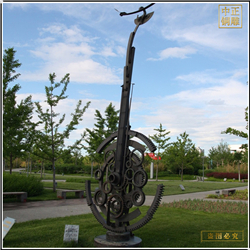 鑄銅關公 園林雕塑制作廠