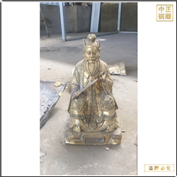 鑄銅關(guān)公 張?zhí)鞄熴~像
