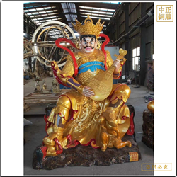 鑄銅關公 3米鑄銅四大天王佛像擺件