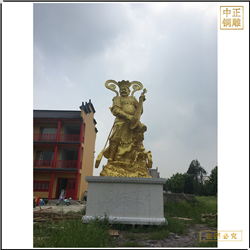 鑄銅關公 室外大型四大天王銅像