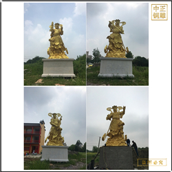 鑄銅關公 大型四大天王銅像制作