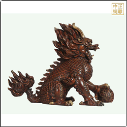 定制銅獬豸雕塑廠(chǎng)家