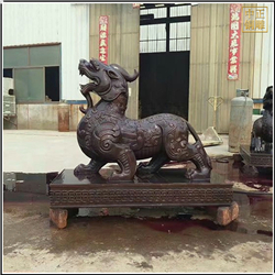 定制小型銅獬豸雕塑廠(chǎng)家