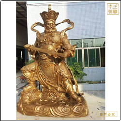 鑄銅關公 彩繪四大天王銅佛像鑄造廠
